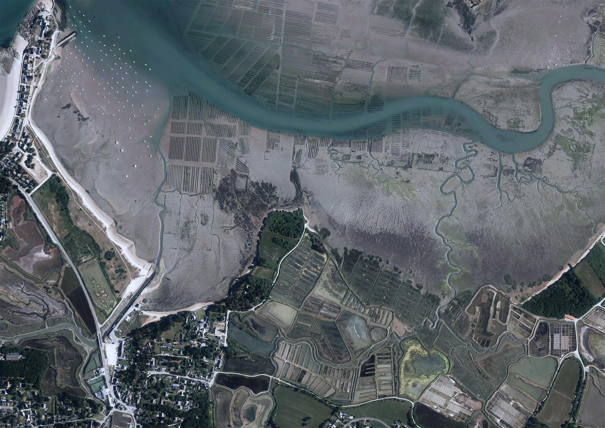 Satellite image, the Netherlands, 2024